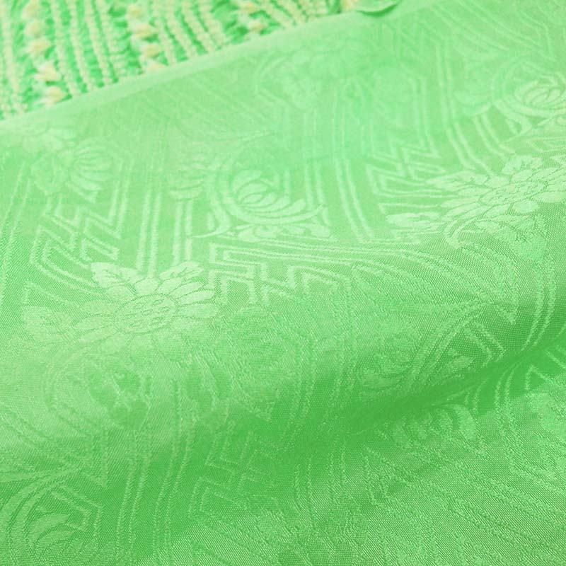 絞り帯上げ 限定　-緑-