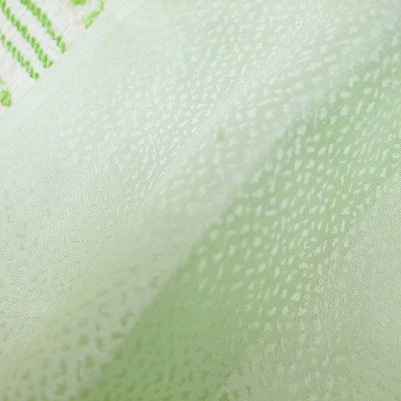 絞り帯上げ 限定　-緑-