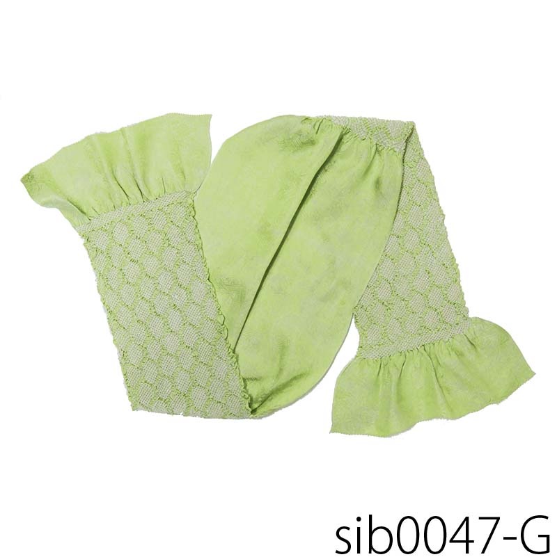 絞り帯上げ 限定　-緑-