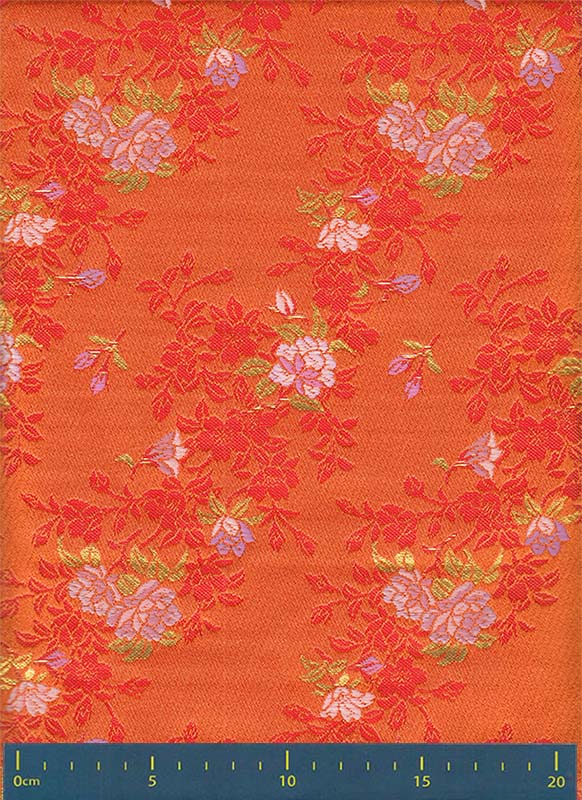 金襴生地 定番　-侘び山茶花-