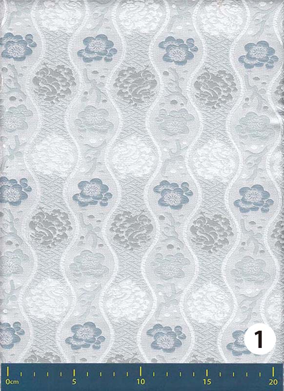 金襴生地 定番　-立涌に梅鳳凰-