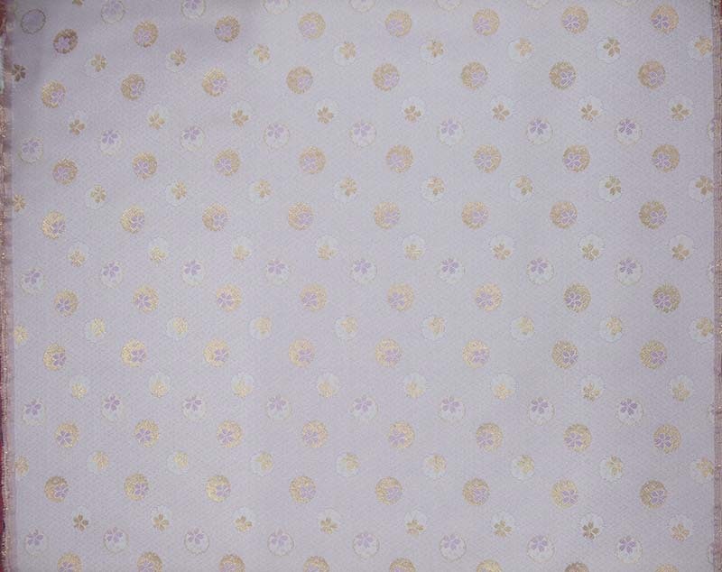 金襴生地 定番　-雪輪桜-
