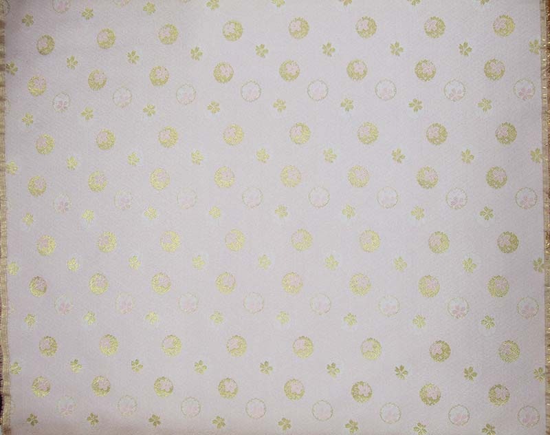 金襴生地 定番　-雪輪桜-