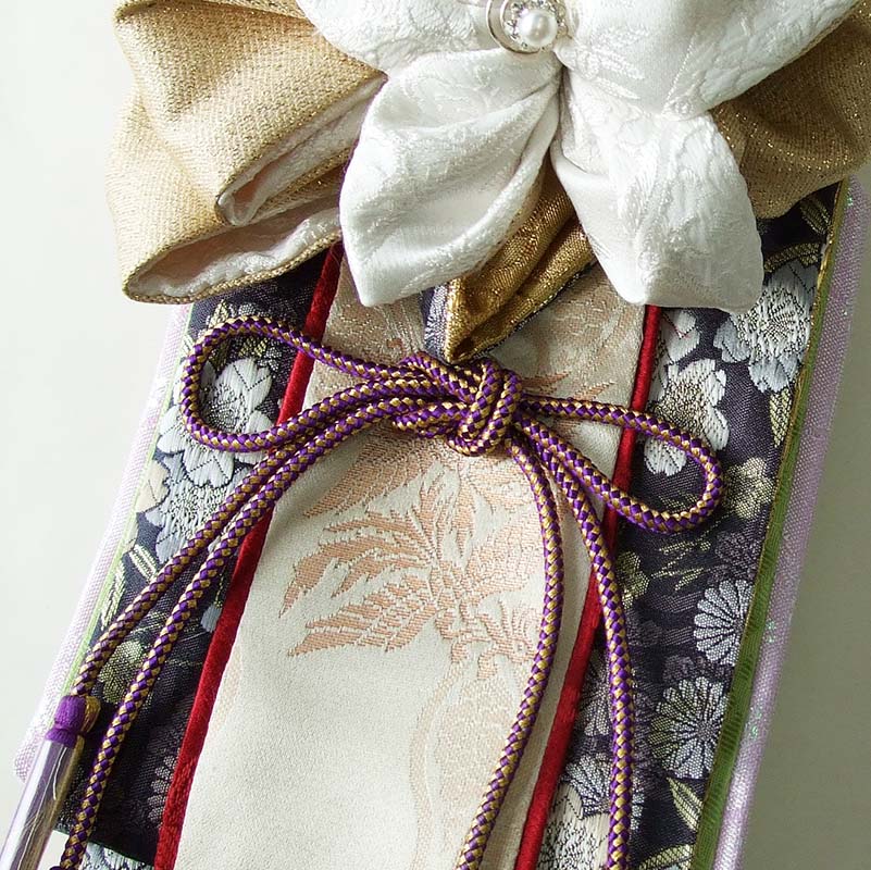 金襴結び飾り　-殿/姫-