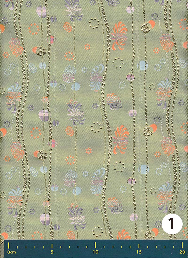 金襴生地 定番　-よろけ小花-