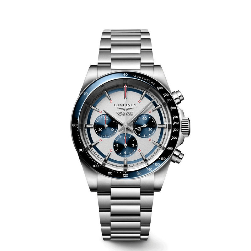 ロンジン LONGINES L3.835.4.98.6 コンクエストクロノグラフ【国内正規品】