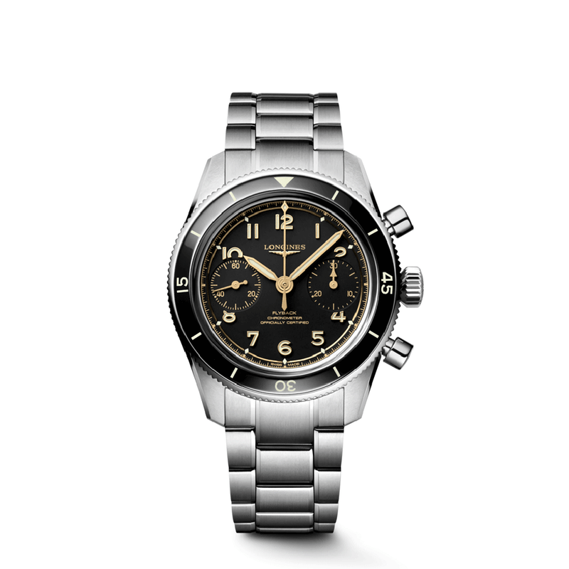 ロンジン LONGINES L3.721.4.53.6 SPIRIT PILOT FLYBACK【国内正規品】