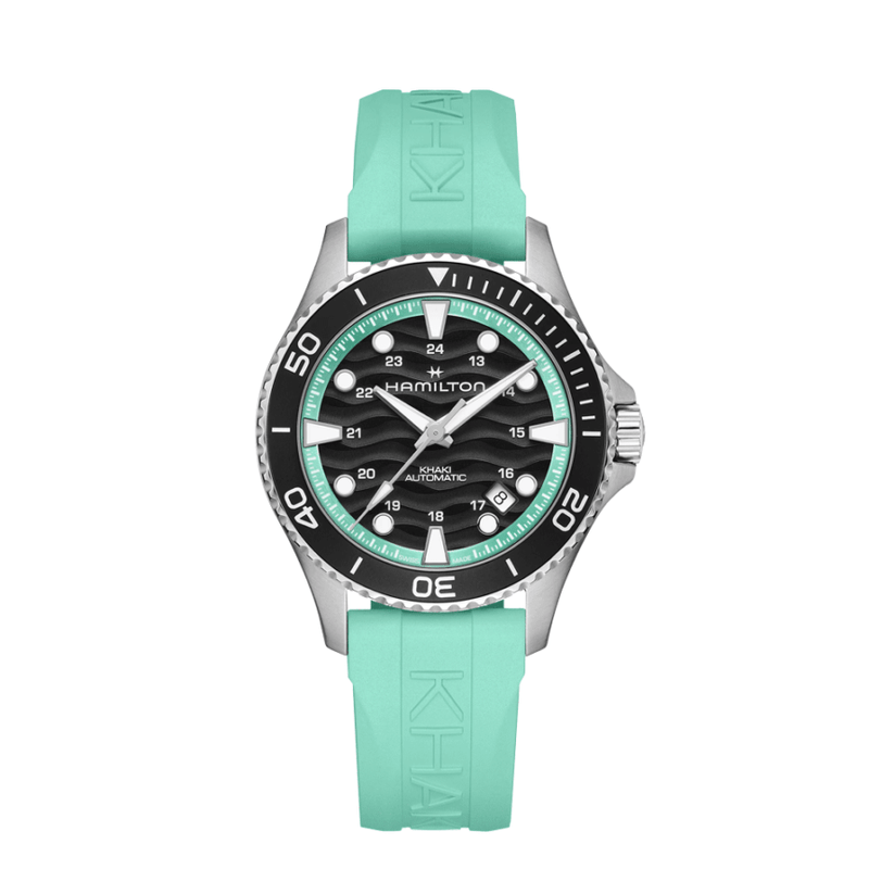 ハミルトン HAMILTON H82415331 カーキ ネイビー スキューバ 40mm【国内正規品】