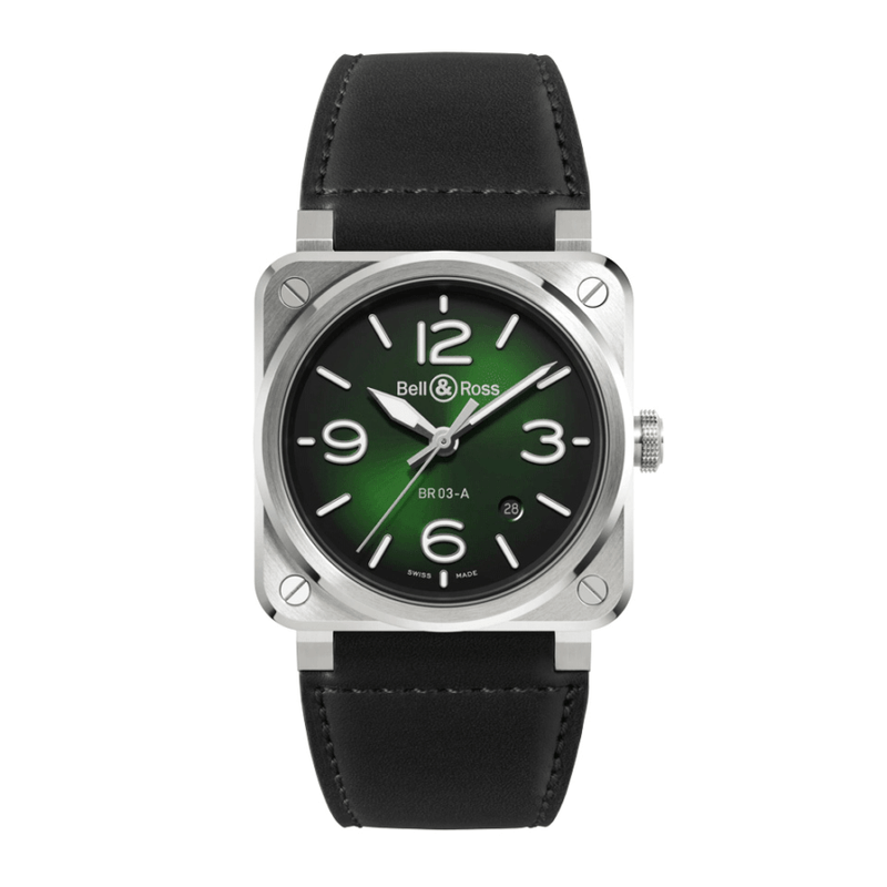 ベル＆ロス Bell&Ross BR03A-GN-ST/SCA BR-03 Green Steel【国内正規品】