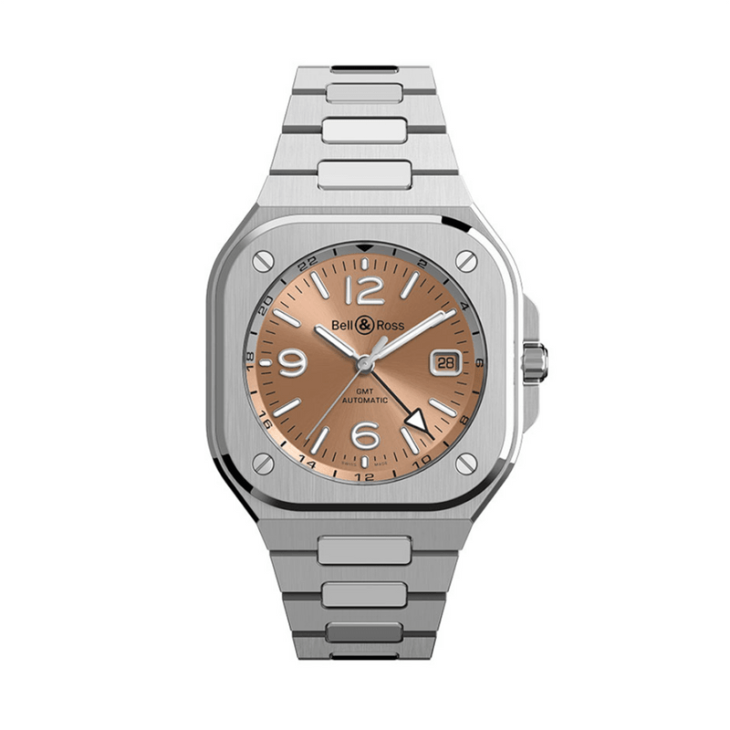ベル＆ロス Bell&Ross BR05G-CH-ST/SST BR 05 GMT AMBER JAPAN LIMITED EDITION【国内正規品】