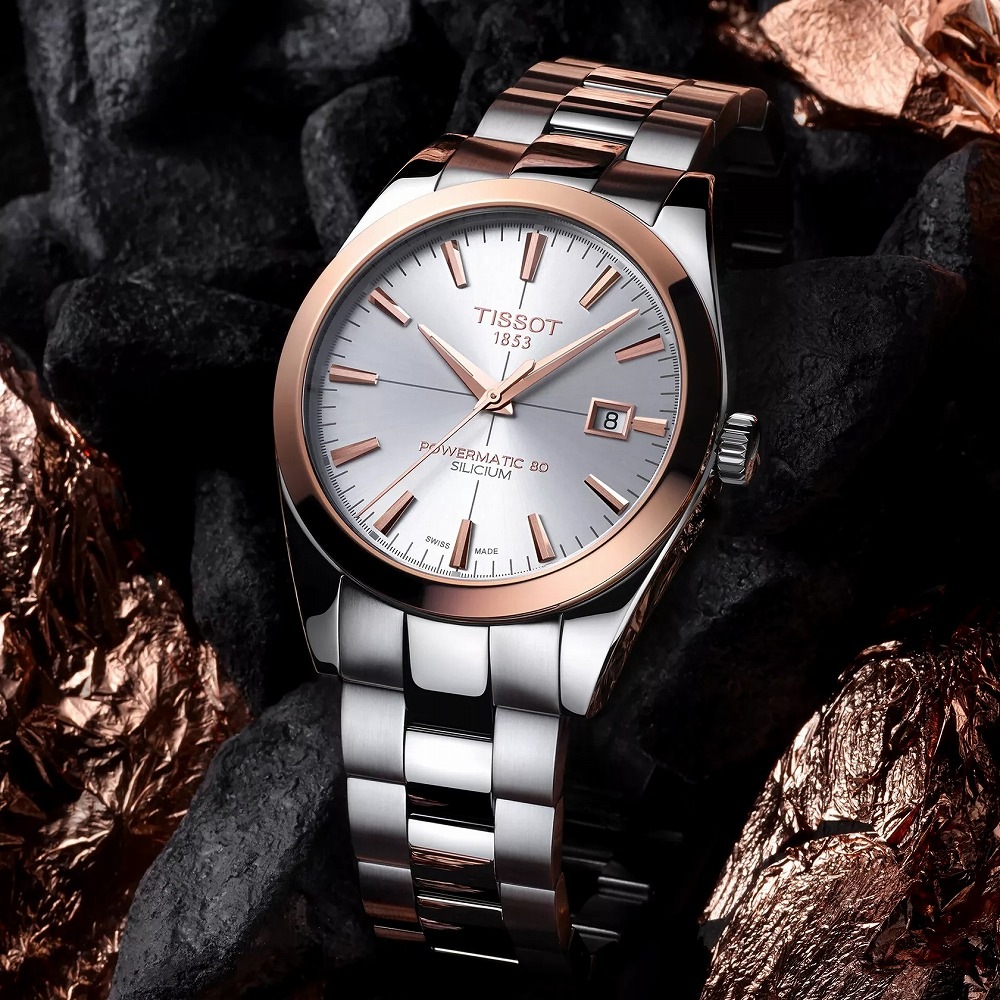 ティソ TISSOT T927.407.41.031.00 ジェントルマン ゴールドベゼル