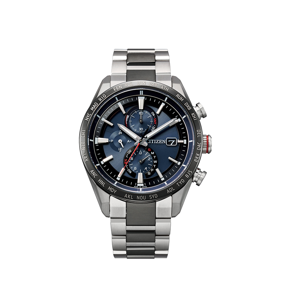シチズン CITIZEN AT8186-51L アテッサ ATTESA ACT Line/ブラック