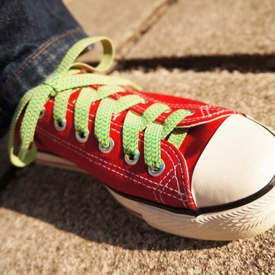 【ゴム　靴紐】手軽に簡単！ゴム靴紐手作りキット 平ゴム10ｍｍ 全10色