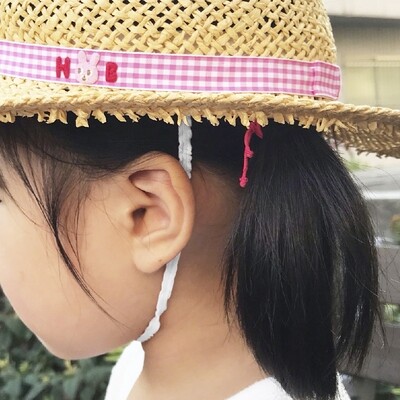 ゴム　帽子　帽子のあごひもと言ったらこれ！フリルゴム　150mボビン巻 全2色