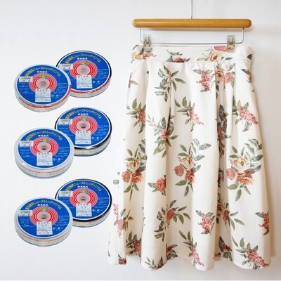 【インベル　ストレッチ　10m】ストレッチ性とハリを兼ね備えた芯材！ストレッチインベル　全2サイズ　10ｍ巻