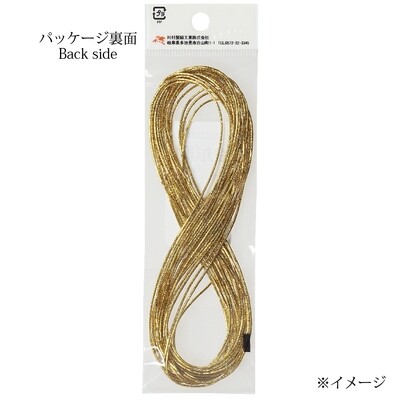 【金天馬ブランド】ラッピングにおすすめ！金丸細・銀丸細 全2色