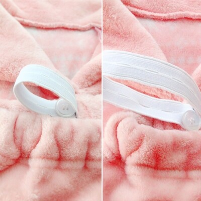 【ボタンホール　ゴム】サイズの調整が簡単！ボタンホールゴム 全6種　30ｍ巻