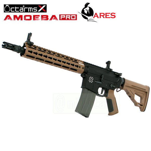 ARES 【AMOEBA PRO】 M4-KM10 アサルトライフル 電動ガン DE