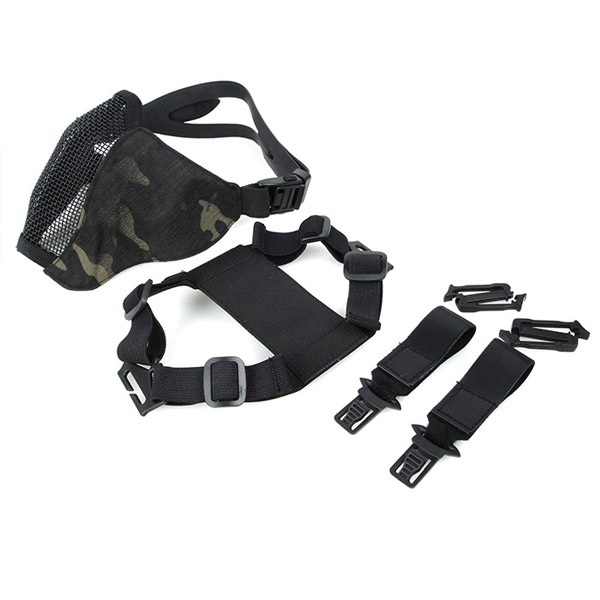TMC PDW ソフト サイド 2.0 メッシュマスク (ヘルメット取付け用ベルト