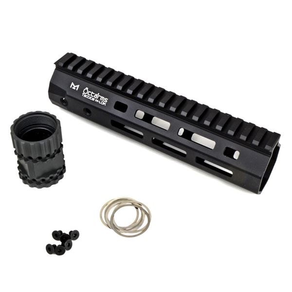 OCTAARMS 8インチ M-Lokシステム ハンドガードセット ブラック