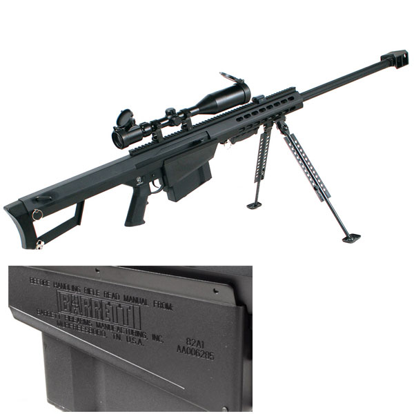 SNOW WOLF バレットM82A1 (対物ライフル) エアコッキング エアガン
