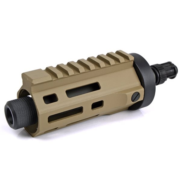 ARES M45 ��ư���֥ޥ��󥬥��� M-LOK CNC �ϥ�ɥ����� ���硼�� �ǥ����ȥ��顼