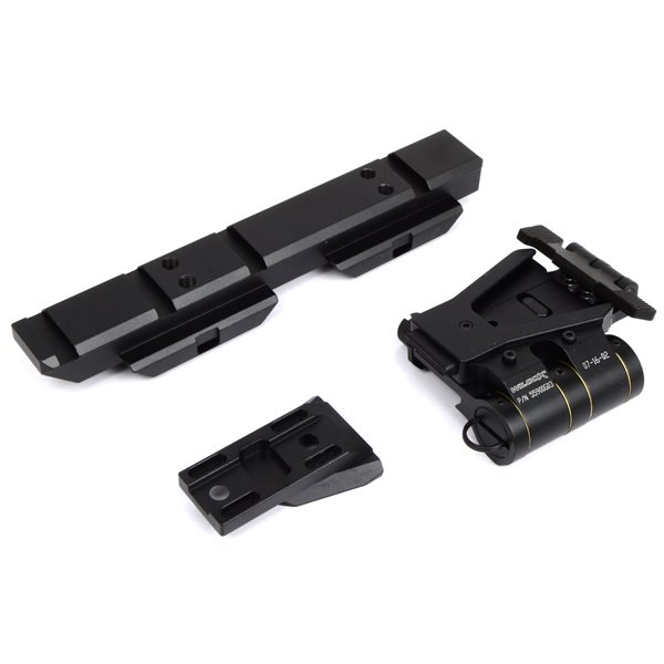 SOTAC製 WILCOX タイプ サイド フリップ マウント with ライザーマント