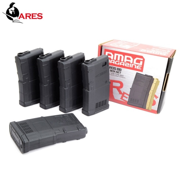 ��5�ܥ��åȢ� ARES AMAG ���硼�� M4�� 100Ϣ �ޥ����� �֥�å�