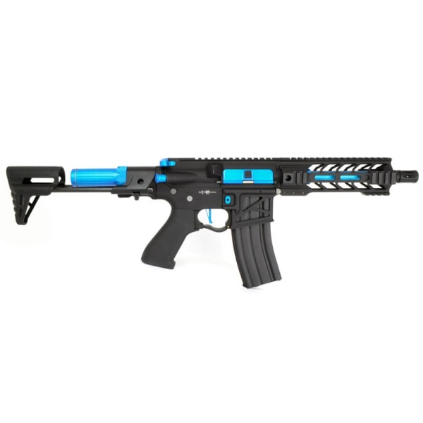 エアフォースブルーラバー!!【大人の機械式!!新品】ミリタリー バックスケルトン Lancer Tactical LT-34 バトルホーク 7 PDR スケルトン 電動ガン