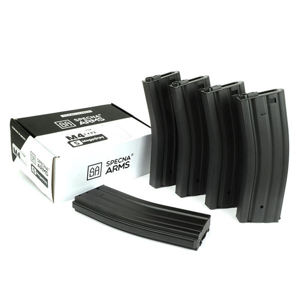 Specna Arms M4/M16�� 500Ϣ�ޥ����� �֥�å� 5�ܥ��å�