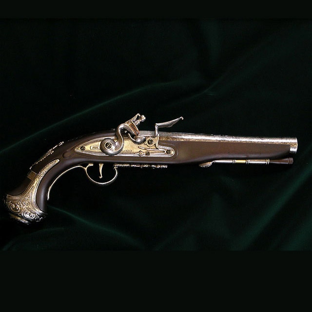 KTW フリントロック・ピストル エアコッキングガン | エアガン