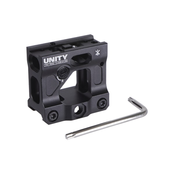 Z&Z UNITYタイプ ファスト マイクロマウント T1/T2用 ハイマウント