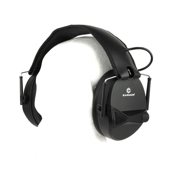 EARMOR M32 ヘッドセット　ブラック　カバー付き　マルチカムブラック OPSMEN EARMOR 日本正規代理店