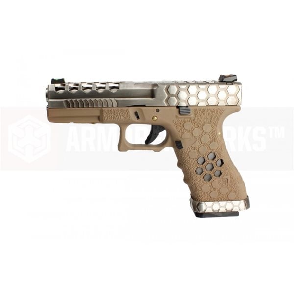 ArmorerWorks Custom AW-VX0110 Hex-Cut �����֥����Хå����� ����С� ���饤�� / �ǥ����ȥ��顼�ե졼��