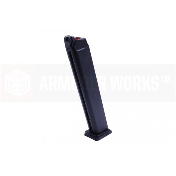 ArmorerWorks Custom AW-VXMG04 Hex-Cut 50Ϣ ���ڥ����󥰥ޥ����� VX��WE G17 GBB���꡼���� �֥�å�