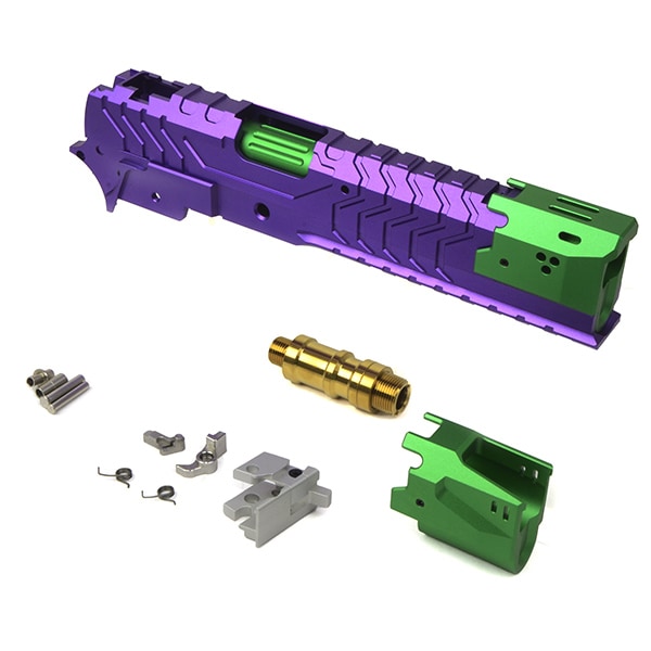 5KU CNC アルミニウム Matrix Comp スライド ＆ ミッドシャーシ セット