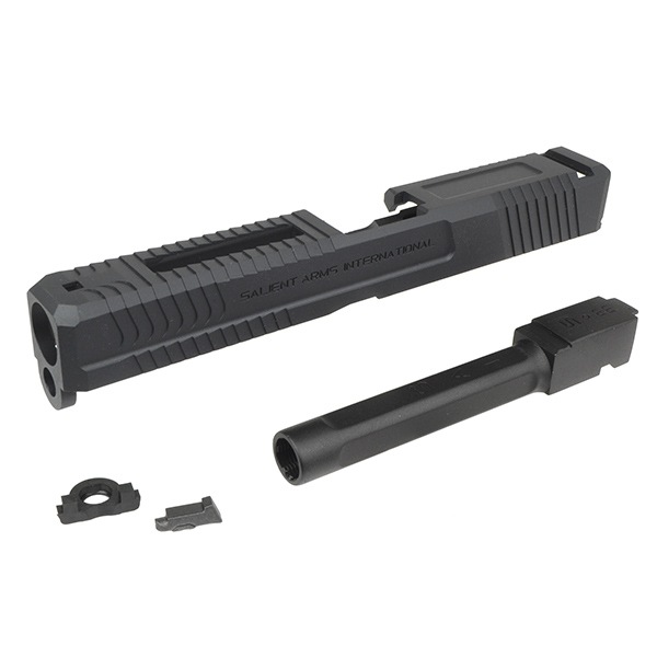 Salient Arms International G22C カスタムスライド EMG SAI BLU Standard アルミ スライドセット EMG SAI BLU、マルイ