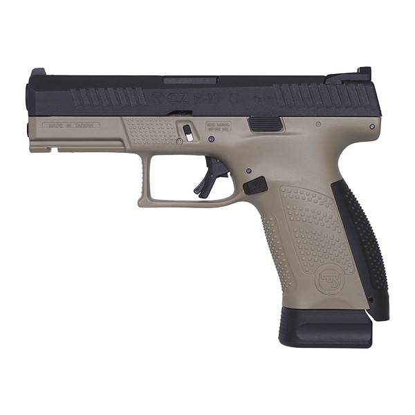 ASG CZ P-10 C CO2ガスブローバックガン (CZ Licensed) デザートカラー
