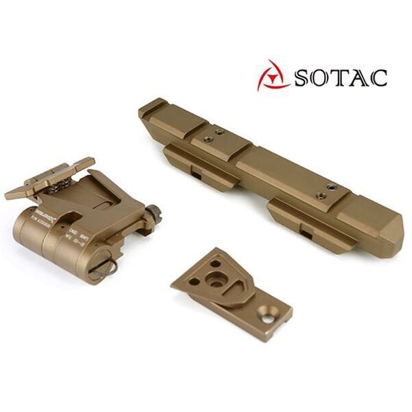 特別価格】 SOTAC製 WILCOX タイプ CNC サイド フリップ マウント with
