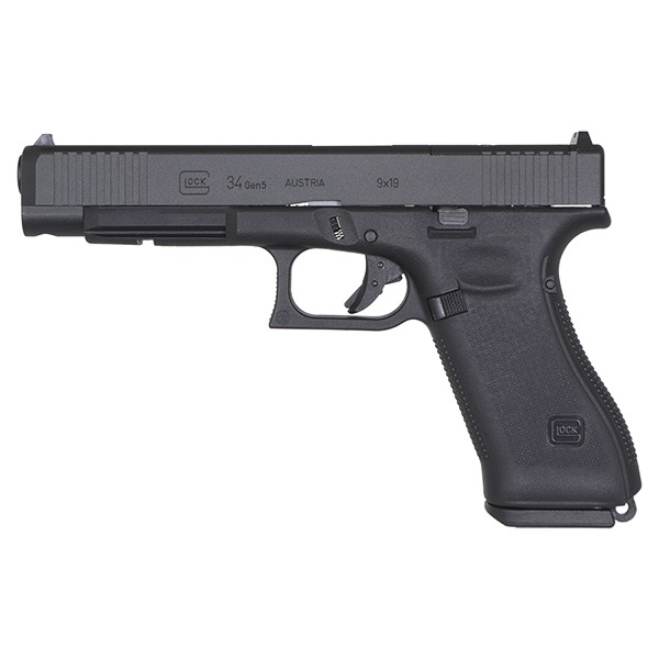 KSC製　Glock 34 9X19 ガスガン 912g UMAREX / GHK GLOCK G34 Gen.5 MOS ガスブローバックガン ブラック