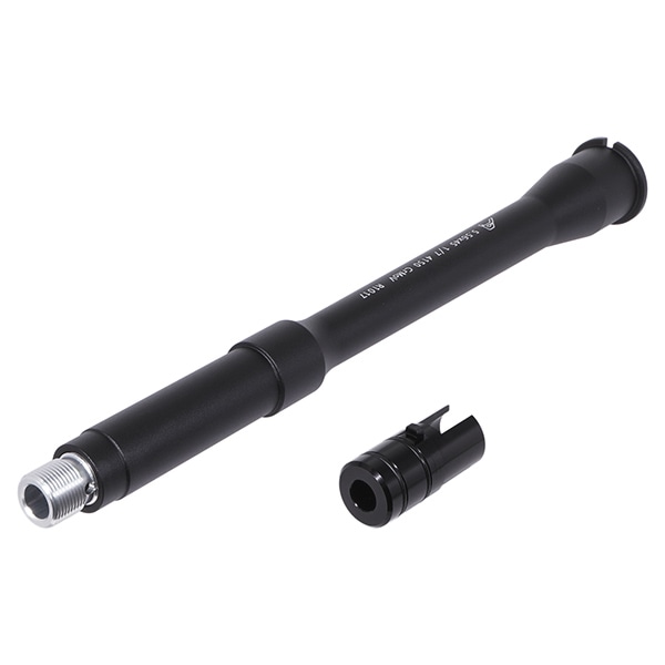 IRON AIRSOFT アルミCNC AERO タイプ 10.5インチ アウターバレルセット
