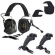OPSMEN EARMOR M32X PLUS Tactical Headset ̵���̿����Żҥ��䡼�ޥ� ARC�ޥ���ȥ����� �֥�å�