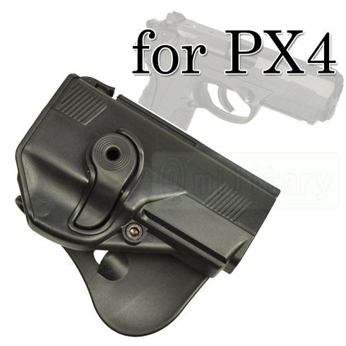 東京マルイ PX4 ガスガン ホルスターセット IMI タイプ CQC ホルスター For PX4 ブラック | エアガン,ミリタリー