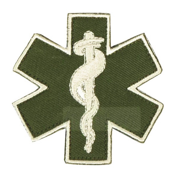 アスクレピオスの杖Hand & Lock他 ボーイスカウト ワッペン まとめ大量 アスクレピオスの杖 パッチ オリーブドラブ | エアガン,ミリタリー用品