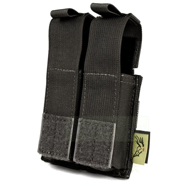 FLYYE MOLLE Double .45 Pistol Magazine Pouch BK | エアガン