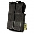 FLYYE MOLLE Double  .45 Pistol Magazine Pouch BK