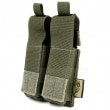 FLYYE MOLLE Double  .45 Pistol Magazine Pouch RG
