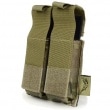 FLYYE MOLLE Double  .45 Pistol Magazine Pouch MC