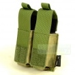Flyye MOLLE Double 9mm Pistol Magazine Pouch Ver.HP A-TACS FG (A-TACS����ver)