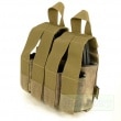 FLYYE MOLLE Double M4 + Quad Pistol Mag Pouch A-TACS